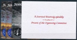 ** 2005/38 Junior Vívó EB 4 Db-os Emlékív Garnitúra Azonos Sorszámmal... - Andere & Zonder Classificatie