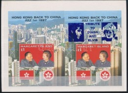 ** 1997  Honkong Visszatérése Kínához Emlékív + Ugyanaz Elvis... - Autres & Non Classés