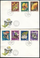 1974 Lepke (IV.) Sor 2 Db FDC-n - Altri & Non Classificati