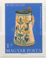 ** 1968 Bélyegnap 1Ft+(50f) Tévnyomat (vonal Az ,,S' BetÅ±ben) - Autres & Non Classés