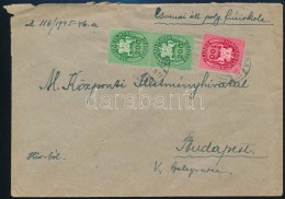 1946 Lovasfutár Levél 500 Ezer PengÅ‘ Bérmentesítéssel 'CSORNA-BUDAPEST' - Andere & Zonder Classificatie