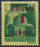 * 1945 KisegítÅ‘ 1P/ 1P Fordított Felülnyomással (**10.000) - Other & Unclassified