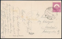 1929 ,,HIDASNÉMETI-BUDAPEST 10 B' Vasúti BélyegzésÅ± Lap - Other & Unclassified