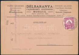 1928 LevelezÅ‘lap MAGYARBOLY-BUDAPEST Vasúti Mozgóposta Bélyegzéssel... - Andere & Zonder Classificatie