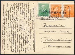1934 Olasz Posta ügynökségi Bélyegzés Képeslapon - Andere & Zonder Classificatie