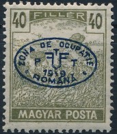 ** Debrecen I. 1919 Magyar Posta 40f Garancia Nélkül (**50.000) - Otros & Sin Clasificación