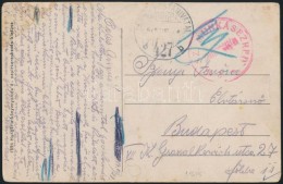 1919 Tábori Posta Képeslap '2. IK. SZ. MUNKÁSEZRED' - Autres & Non Classés