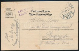 1918 Tábori Posta LevelezÅ‘lap 'M.KIR.32. ... GYALOG EZRED' + 'TP 415 B' - Other & Unclassified