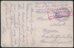 1917 Képeslap / Postcard 'Briefzensur Der K.u.k. Seefliegerkorps Pola' - Andere & Zonder Classificatie