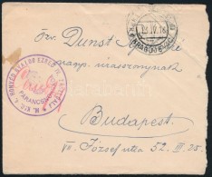 1916 Tábori Posta Levél 'M.KIR. 4. HONVÉD GYALOG EZRED IV. ZÁSZLÓALJ... - Andere & Zonder Classificatie