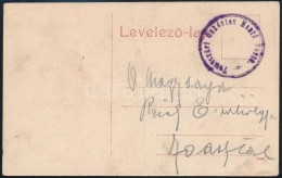 ~1915 Tábori Képeslap / Field Postcard 'Temesvári Önkéntes MentÅ‘ Posta' - Autres & Non Classés