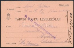 1914 I. Világháborús Tábori Postai LevelezÅ‘lap ,,Cs. és Kir. Katonai... - Andere & Zonder Classificatie