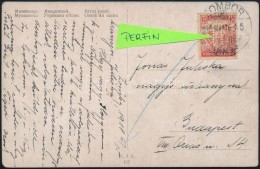 1918 10f LevelezÅ‘lap Z.H. (90 P) Céglyukasztásal - Andere & Zonder Classificatie