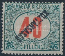 ** 1919 Köztársaság Portó 40f Fordított Felülnyomással (20.000) - Other & Unclassified