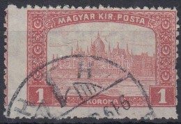 O 1916 Parlament 1K Képbe Fogazva - Other & Unclassified
