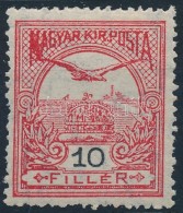 ** 1913 Turul 10f, Nagy Festékfolt Az ,,M' Körül - Sonstige & Ohne Zuordnung