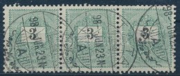 O 1889 3kr Hármascsík ,,TATA' - Other & Unclassified