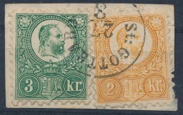 1871 Réznyomat 2kr + 3kr - Other & Unclassified