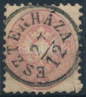 O 1864 5kr 'ESZTERHÁZA' (Gudlin 200 P) (szakadás / Tear) - Andere & Zonder Classificatie