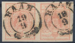 O 1850 3kr MP Pár ,,RAAB' - Other & Unclassified