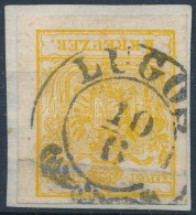 1850 1kr 'LUGOS' (regiszterhajtás) - Other & Unclassified