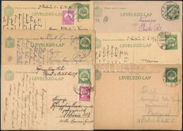 11 Db Futott LevelezÅ‘lap Az 1920-as, 1930-as évekbÅ‘l - Andere & Zonder Classificatie