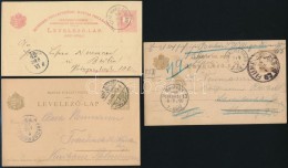 1888-1909 6 Db Díjjegyes LevelezÅ‘lap - Altri & Non Classificati