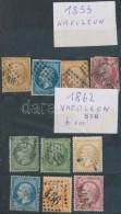 O Francia Klasszikus Kis GyÅ±jtemény 1849-1898 4 Lapos Kis Berakóban (Mi EUR ~1.114,-) - Autres & Non Classés