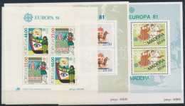 * 1981 Europa CEPT: Folklór 3 Klf Blokk - Andere & Zonder Classificatie