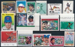 ** 1989-1992 Baseball 15 Klf Bélyeg,közte ívszéli+ívsarki értékek - Andere & Zonder Classificatie