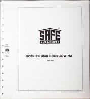 Bosznia-Hercegovina 1893-1918 SAFE ElÅ‘nyomott, Falcemntes Albumlapok Mappában - Sonstige & Ohne Zuordnung