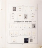 Ausztria és Bosznia 1879-1918 SAFE ElÅ‘nyomott, Falcemntes Albumlapok Mappában - Andere & Zonder Classificatie
