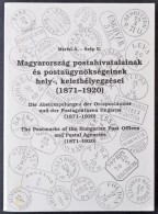 Márfai-Szép: Magyarország Postahivatalainak és Postaügynökségeinek... - Sonstige & Ohne Zuordnung