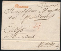 1787 Ex Offo Piros / Red 'v.Temeswar' - Miskolcz - Other & Unclassified