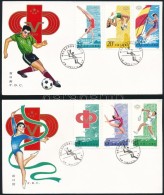 1983 Sportjátékok 2 Db FDC Mi 1897-1902 - Andere & Zonder Classificatie