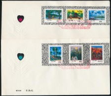 1981 Tájak 2 Db FDC Mi 1659-1664 - Other & Unclassified