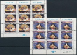 ** 1986 Europa CEPT: Természet-, és Környezetvédelem Kisív Sor Mi  2156-2157 - Sonstige & Ohne Zuordnung