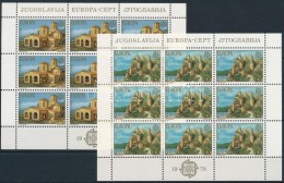 ** 1978 Europa CEPT: Történelmi épületek Kisív Sor Mi 1725-1726 - Autres & Non Classés