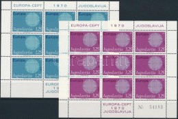 ** 1970 Europa CEPT Kisív Sor Mi 1379-1380 - Autres & Non Classés