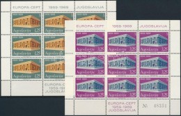 ** 1969 Europa CEPT Kisív Sor Mi 1361-1362 I - Sonstige & Ohne Zuordnung