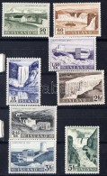 ** 1956 VízerÅ‘mÅ±vek és Vízesések Sor Mi 303-310 - Altri & Non Classificati