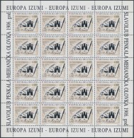 ** 1994 Europa CEPT, Találmányok és Felfedezések Kisív Sor Mi 274-275 - Andere & Zonder Classificatie