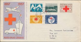 1957-1959 10 Klf FDC - Andere & Zonder Classificatie