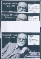 ** 2012/16 Sigmund Freud 4 Db-os Emlékív Garnitúra (28.000) - Autres & Non Classés