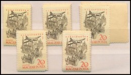 ** 1958 RepülÅ‘ 50 Db Bélyeg (10.000) - Autres & Non Classés