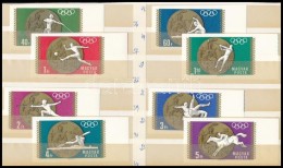 ** 1969 Olimpiai érmesek (II.) - Mexikó ívszéli Vágott Sor - Other & Unclassified