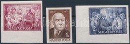 ** 1952 Rákosi Mátyás Vágott Sor (7.000) - Otros & Sin Clasificación
