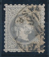 O 1867 25kr Szürkésibolya '(PES)T / VASP.' (55.000) - Otros & Sin Clasificación