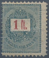 * 1888 Sztereotip Bélyeg 1 Ft 11 1/2 Fogazással (75.000) Friss Darab! - Andere & Zonder Classificatie