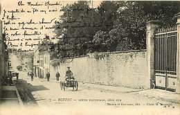 16 - 270417 - RUFFEC - Route Nationale, Côté Sud - Auto Voiture à Pédale Jouet - Ruffec